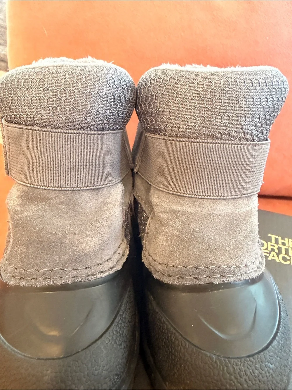 The North Face Kids Gray Waterproof Insulated Snow Boots